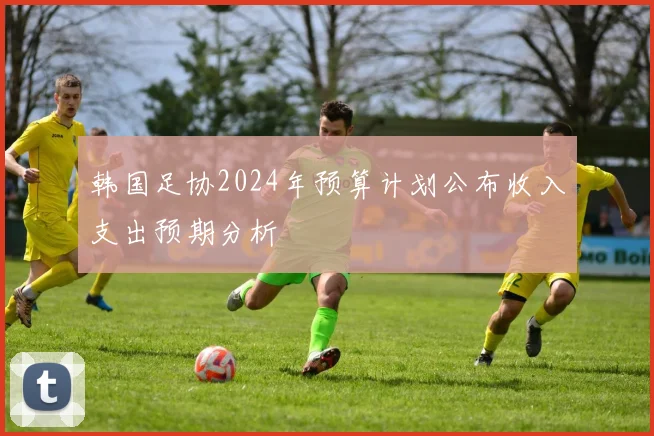 韩国足协2024年预算计划公布收入支出预期分析