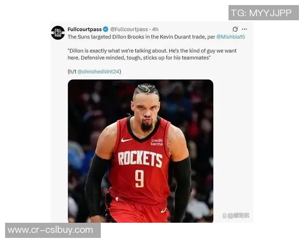 狄龙出手数超布克14次谁才是真正的球队核心球星